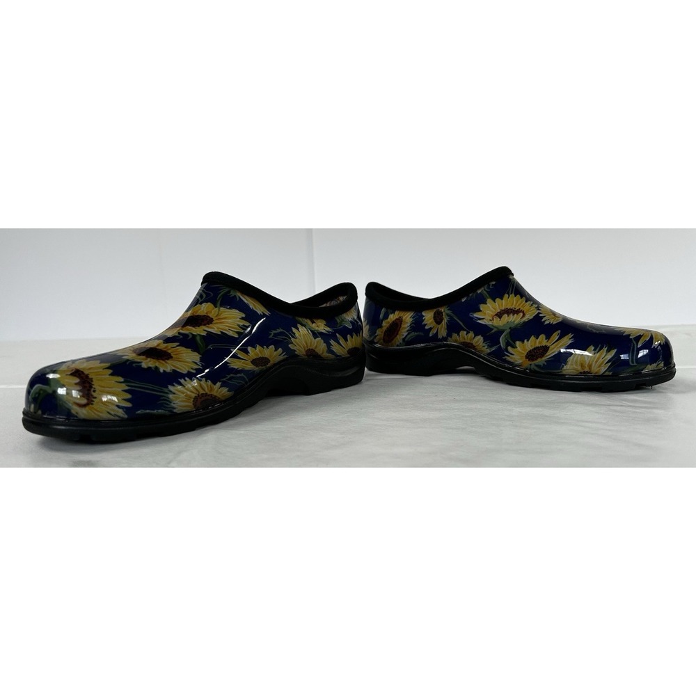 Sloggers Waterproof Flower Garden Shoes Meadow Blue Women's Size 11